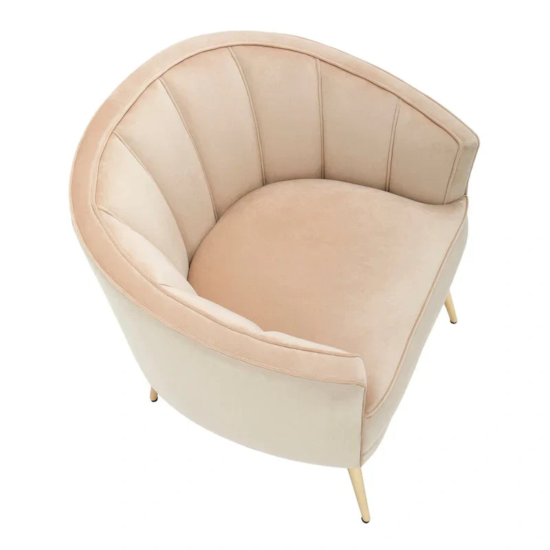 Randolf Velvet Accent Chair in Silver Orchid - image 24