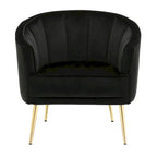 Randolf Velvet Accent Chair in Silver Orchid - image 14
