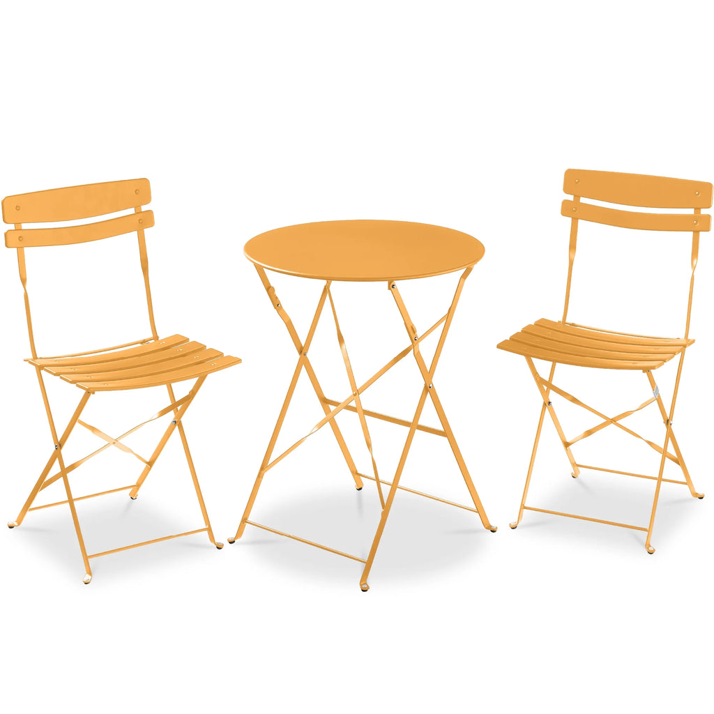 Best Choice Products 3-Piece Small Bistro Set, Folding Patio Furniture Set of 2 Chairs and Table - Black - image 172