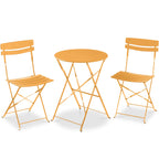 Best Choice Products 3-Piece Small Bistro Set, Folding Patio Furniture Set of 2 Chairs and Table - Black - image 172