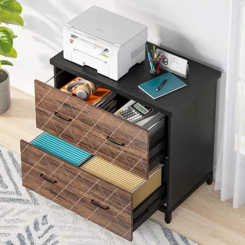 2-Drawer Lateral File Cabinet for Office Organization - image 7