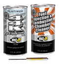 BG K1003 Fuel Injection & Combustion Chamber Cleaner PN 201 & BG Platinum 44K Fuel System Cleaner PN 208 With Pocket Screwdriver - image 1