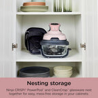 Ninja Crispi 4-in-1 Portable Glass Air Fryer Cooking System, 1500W, 4QT & 6-Cup TempWare Glass Containers with Storage Lids, Microwave, Freezer & Dishwasher Safe - image 36