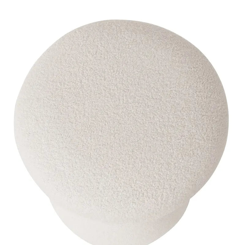 Adeco Large Soft Mushroom Ottoman - Versatile Foot Stool for Living Room and Bedroom - image 36