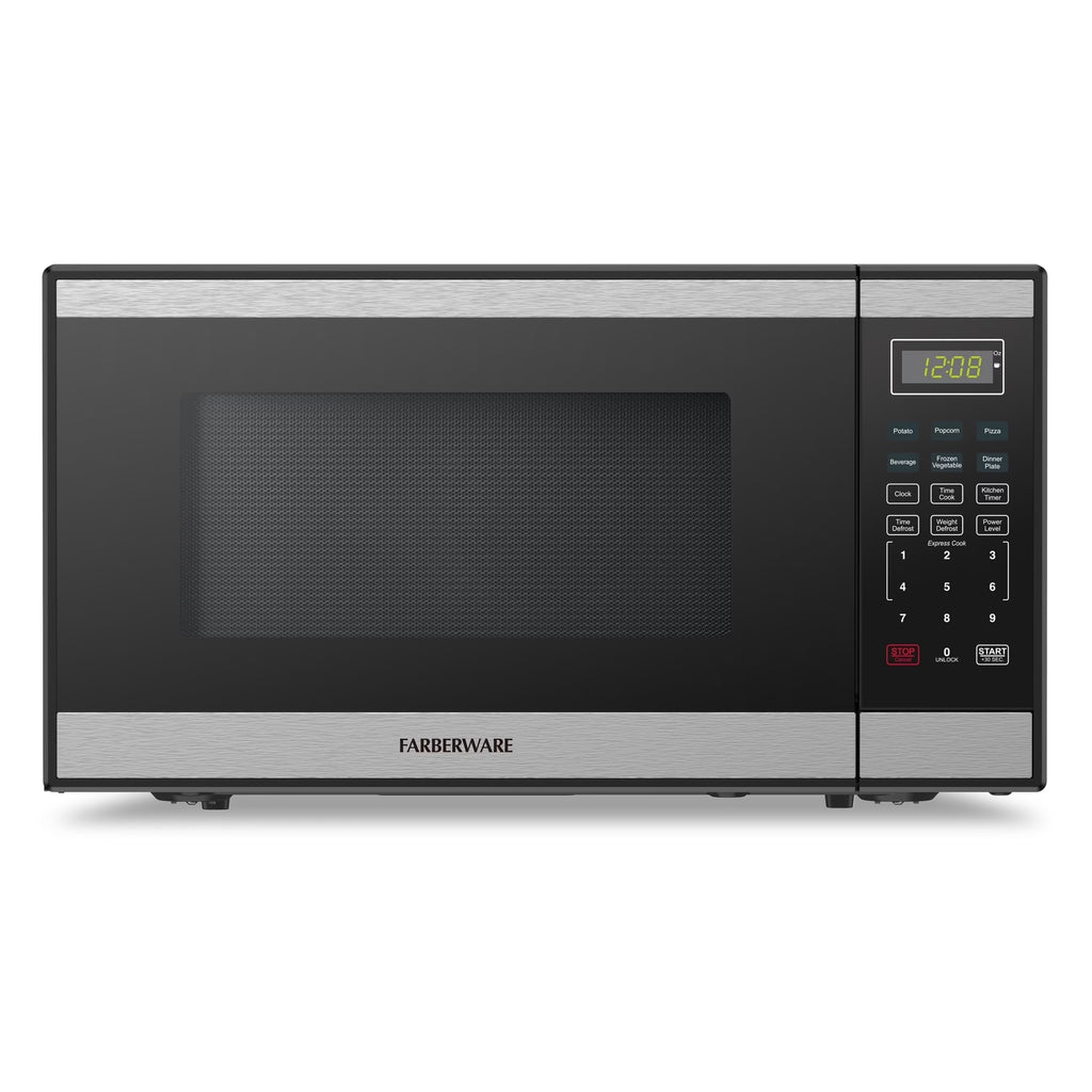 Farberware FMGZ09BKA 0.9 Cu. Ft. Microwave Oven, 900W, Digital Control, LED Display, 6 Cooking Presets, Black - image 11