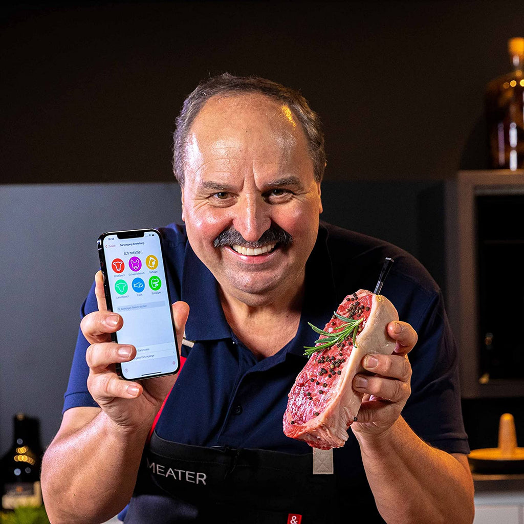 MEATER Plus / Smart Meat Thermometer with Bluetooth / 165ft Wireless Range / for The Oven, Grill, Kitchen, BBQ, Smoker, Rotisserie - image 8