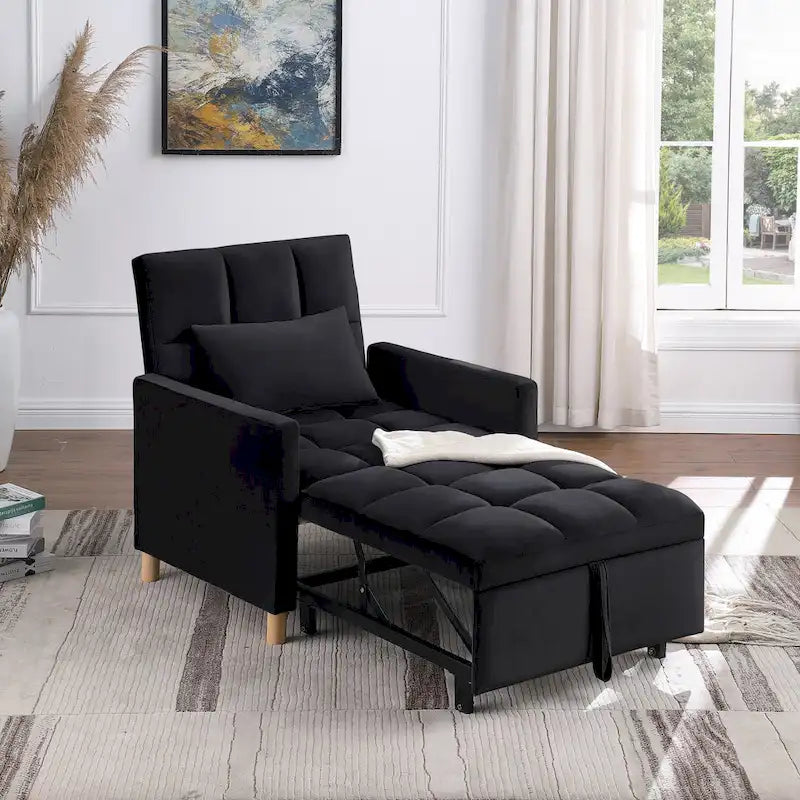 Versatile Sleeper Chair with Removable Pillow - image 1