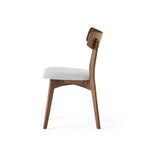 Pair of Light Beige Wooden Dining Chairs - Versatile Side Chairs for Office or Home - image 7