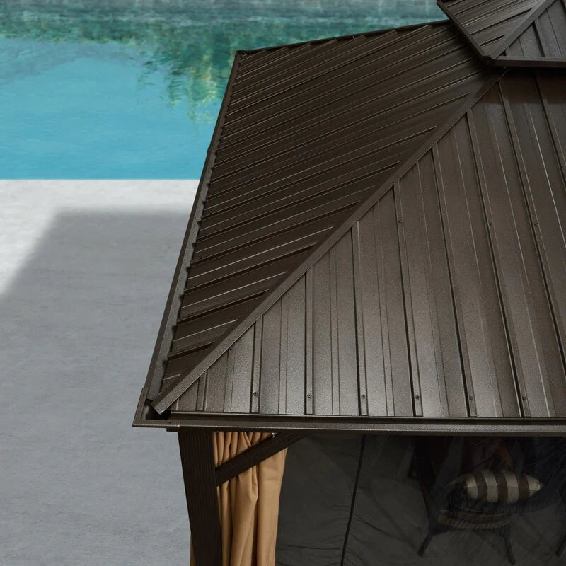 16 Ft. W x 12 FT. D Aluminum Patio Gazebo - image 6