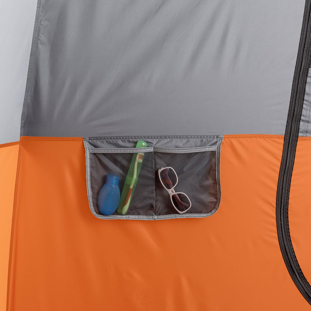 CORE Straight Wall Cabin Tents / 10 Person / 11 Person / 12 Person Large Multi Room Family Tents for Car Camping & Outdoor Adventures - image 35
