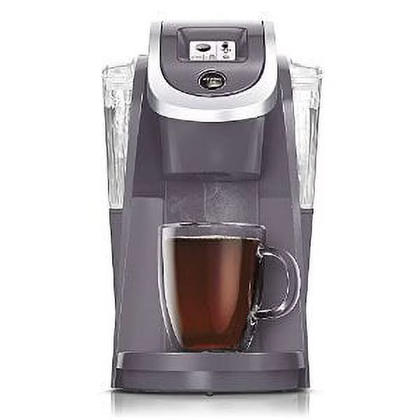 Keurig K250 Coffee Maker, Single Serve K-Cup Pod Coffee Brewer, With Strength Control, Plum Gray - image 1