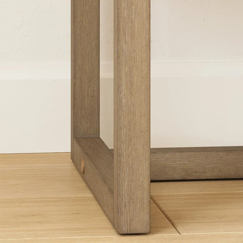 Nathan James Luke Wooden End Table with Storage Drawer and Open Cubby - image 6
