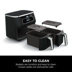 Ninja® Foodi® 4-in-1, 8-qt., 2-Basket Air Fryer with DualZone™ Technology - image 4