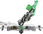 Metabo HPT 10-Inch Sliding Compound Miter Saw, Adjustable Laser Guide, Double Bevel, Electronic Speed Control, 12 Amp Motor, Electric Brake C10FSHS - image 7