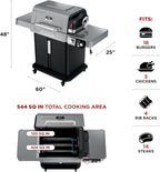Ninja FlexFlame, Grill and Smoker, Electric and Propane Grill, Roaster, BBQ Grill, 5-in-1 Cooking System, 3 Burner, Digital Control, Outdoor Cooking, Griddle, Pizza Maker, Stainless Steel, PG301 - image 12