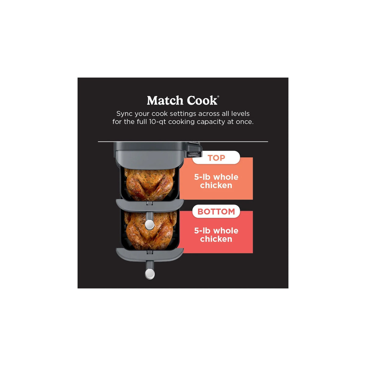 Ninja DoubleStack XL Smart 2-Basket Air Fryer - image 10