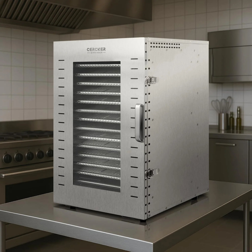 Commercial Food Dehydrator 16 Trays 1500W 70-190 F Large - image 7