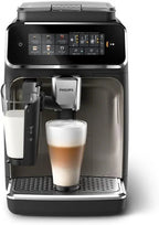 Philips Series 3300 Fully Automatic Espresso Coffee Machine - 6 Hot & Iced Drinks, LatteGo Milk System, 40% Quieter SilentBrew, Ceramic Grinder, Aquaclean Filter, Glossy Black (EP3341/50) - image 4