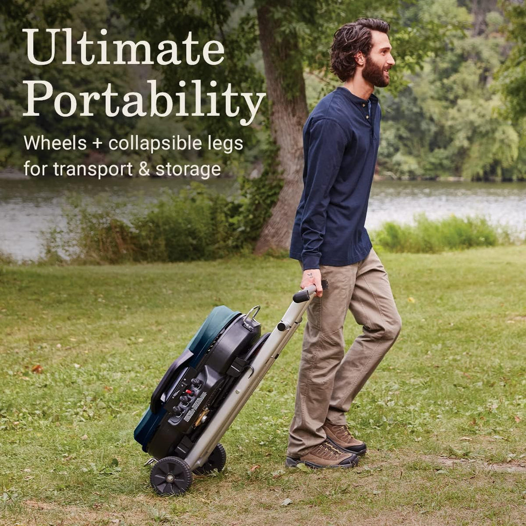 RoadTrip 285 Portable Stand-Up Propane Grill with 3 Adjustable Burners & Instastart Ignition, 20,000 BTUs of Power for Outdoor Cooking, Camping, Tailgating, Grilling, BBQs, & More - image 15