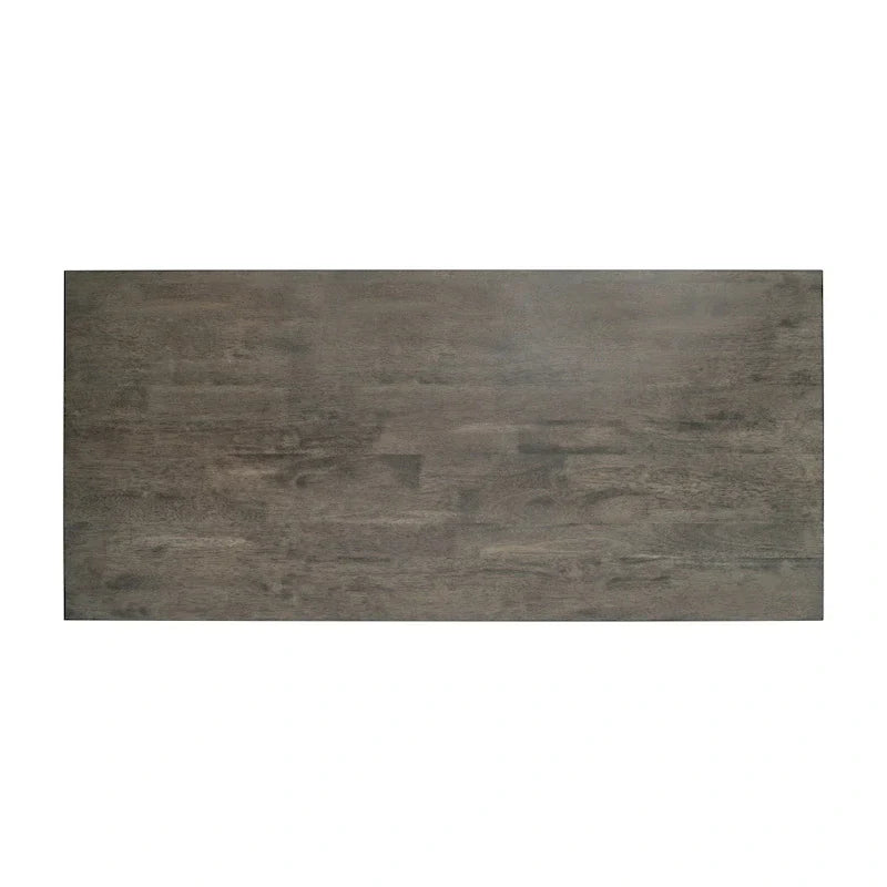 Farmhouse Coffee Table with Shelf and X-Frame Design - image 30