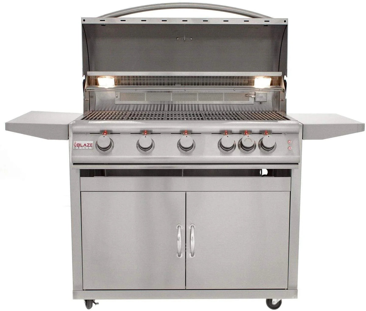 Blaze Freestanding Grill with Lights (BLZ-5LTE2-LP-BLZ-5-CART), 40-inch, Propane Gas - image 2