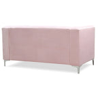 Velvet Button-Tufted Pompano Loveseat - image 34