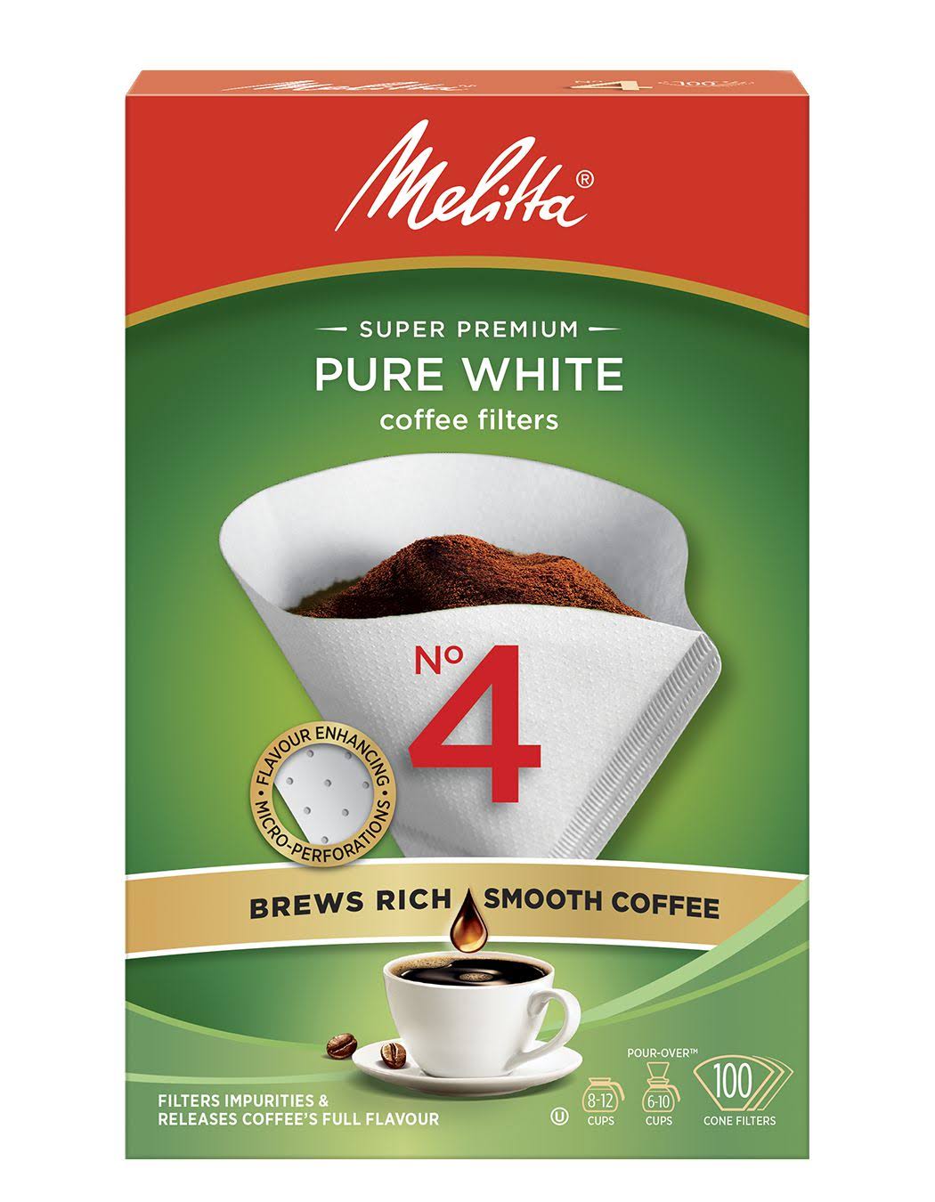 Melitta Coffee Filters, Super Premium - 100 filters - image 1