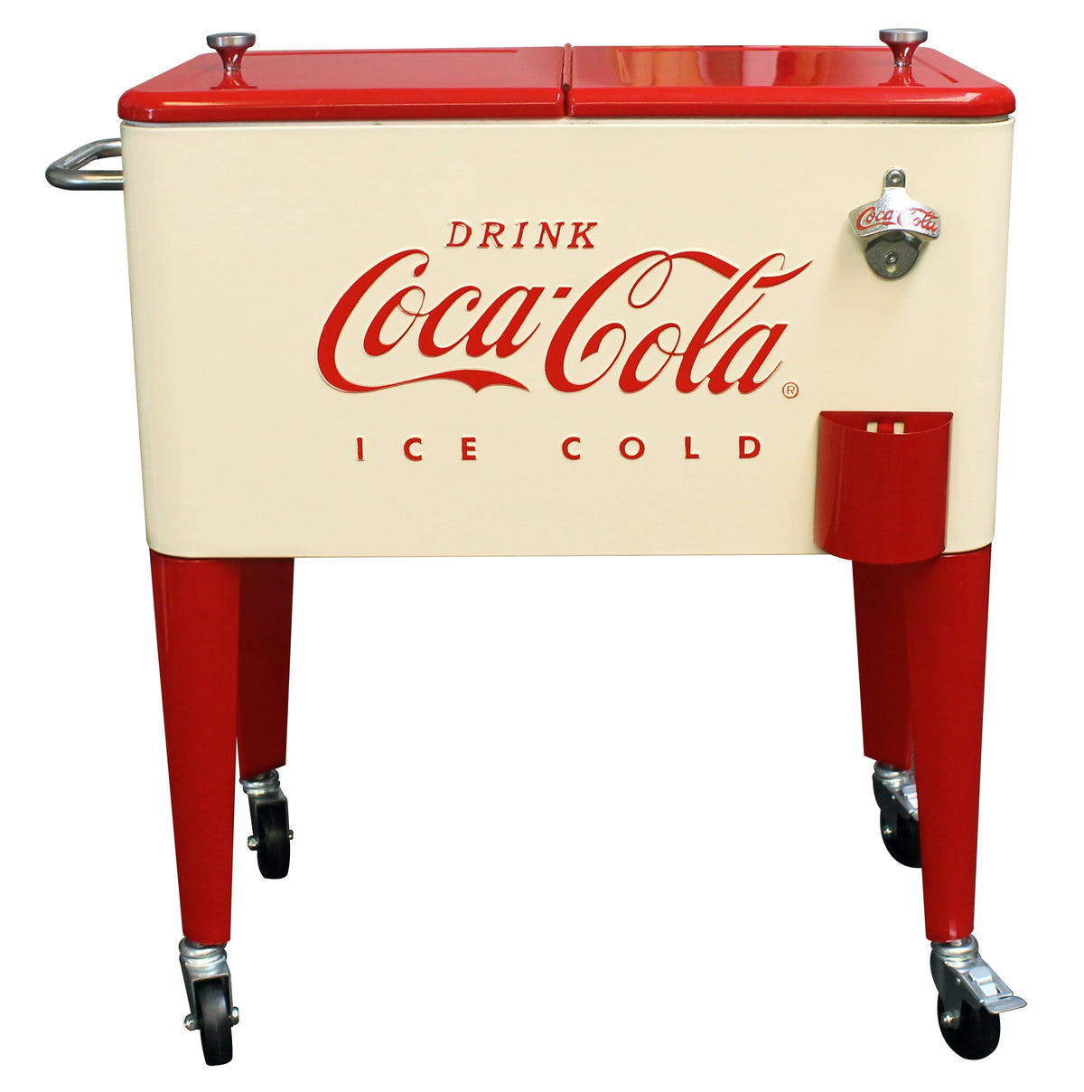 Leigh Country Licensed Coca-Cola Series CP 98111 Metal 60 Qt Outdoor Patio Cooler - image 1