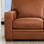 Hydeline Dillon Right-Facing Sectional Sofa with Chaise in Top Grain Leather - image 13