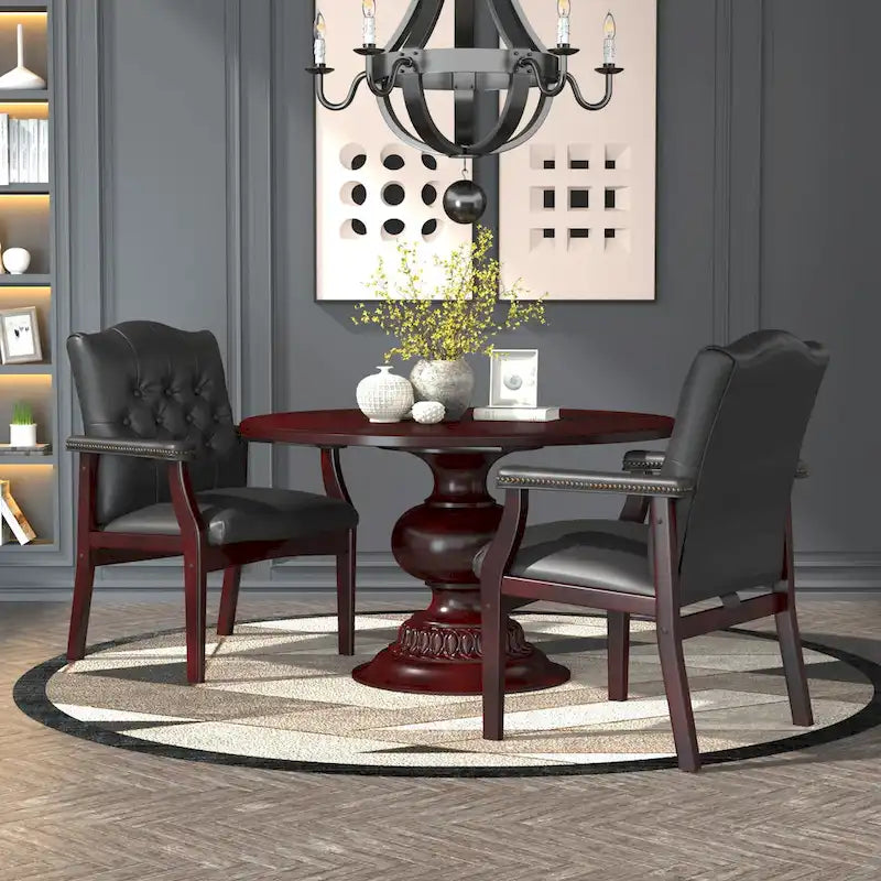 Classic Black Guest Chair by Boss - image 6