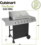 CGG-8500 Five-Burner Gas Grill with Side Burner - image 2