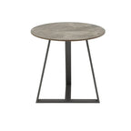 iNSPIRE Q Modern Jurmala Glossy Sintered Stone Tables with Grey Metal Base - image 25