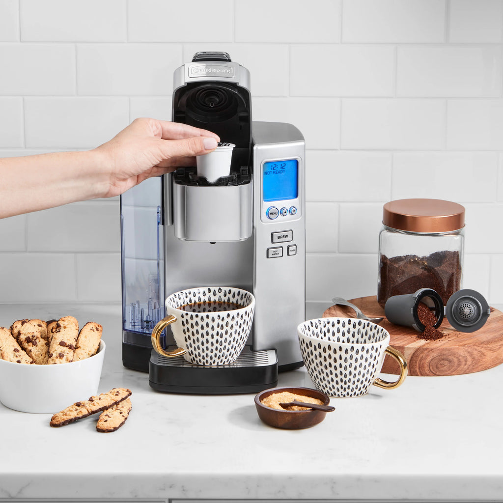 Cuisinart Premium Single Serve Brewer + Hot Water Coffee - Maker Combo - image 5