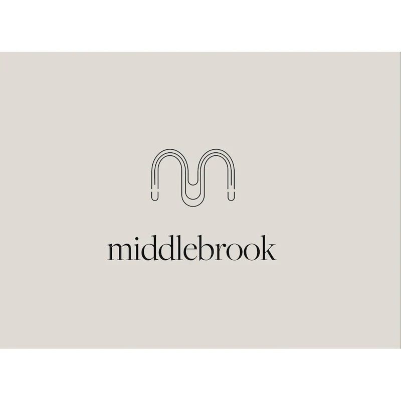 Two-Tone One-Drawer Writing Desk by Middlebrook - image 3
