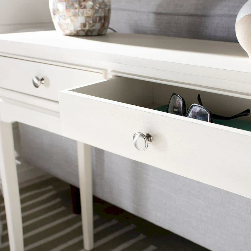 2-Drawer Console Table with Elegant French Country Design - image 7