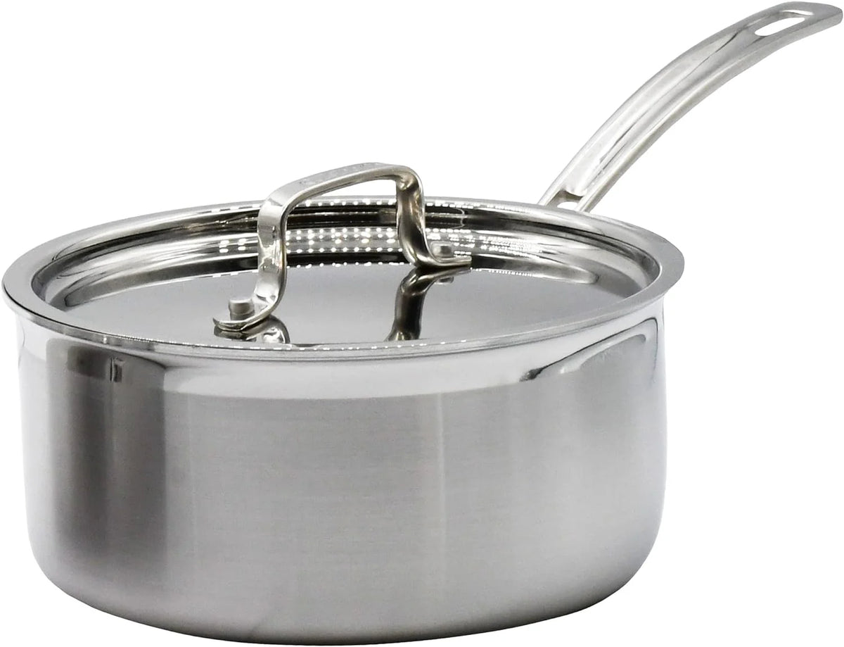 MultiClad Pro Stainless-Steel Cookware 13-Piece Cookware Set, Silver - image 17