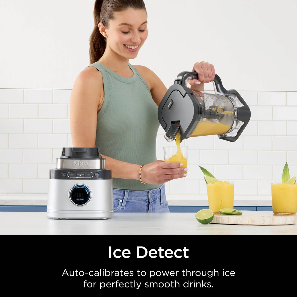 Ninja Detect Kitchen System Power Blender + Processor with Blend Sense Technology, Silver, TB400 - image 6