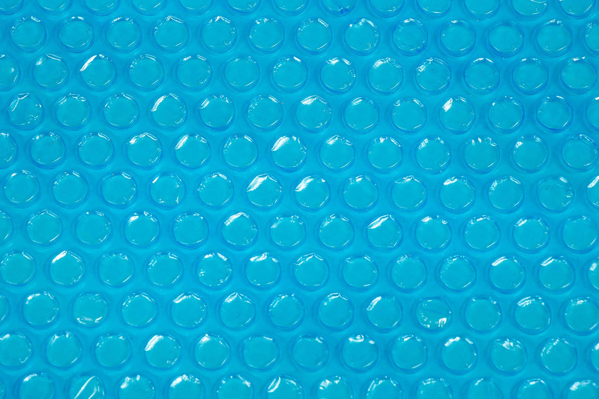 Harris 18x36 ft Rectangular Solar Pool Cover, Extra-Heavy Series Blue, 7 Year Warranty - image 1