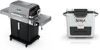 Ninja FlexFlame, Grill and Smoker, Electric and Propane Grill, Roaster, BBQ Grill, 5-in-1 Cooking System, 3 Burner, Digital Control, Outdoor Cooking, Griddle, Pizza Maker, Stainless Steel, PG301 - image 10
