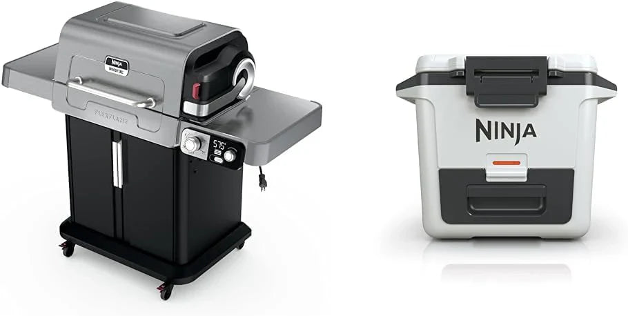 Ninja FlexFlame, Grill and Smoker, Electric and Propane Grill, Roaster, BBQ Grill, 5-in-1 Cooking System, 3 Burner, Digital Control, Outdoor Cooking, Griddle, Pizza Maker, Stainless Steel, PG301 - image 10