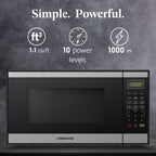 Farberware FMGZ09BKA 0.9 Cu. Ft. Microwave Oven, 900W, Digital Control, LED Display, 6 Cooking Presets, Black - image 39