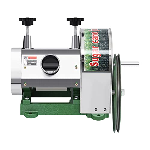 TRY YEAN Manual Sugarcane Juice Machine, Professional Stainless Steel Sugar Cane Juicer, 110LBS Output per Hour with 2 Inch Large Inlet Extractor, Handwheel Sugar Canes Squeezer for Commercial Home: Home & Kitchen - image 8
