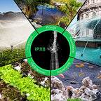 VIVOSUN 1600 GPH Submersible Water Pump, 100W Pond Pump, Ultra Quiet Aquarium Pump - image 4