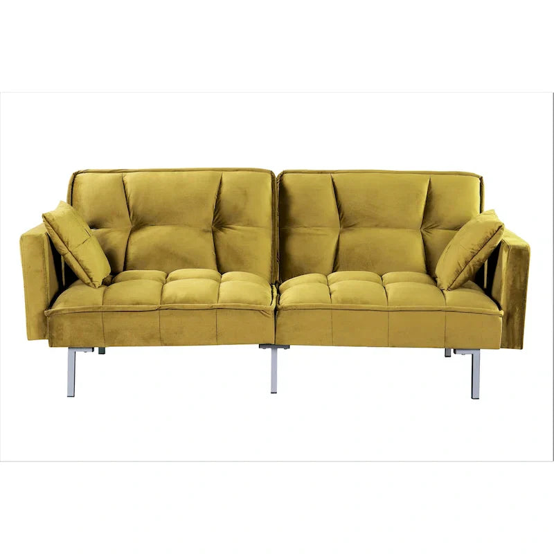 Bernal 75.6-Inch Velvet Sleeper Sofa Bed - image 22