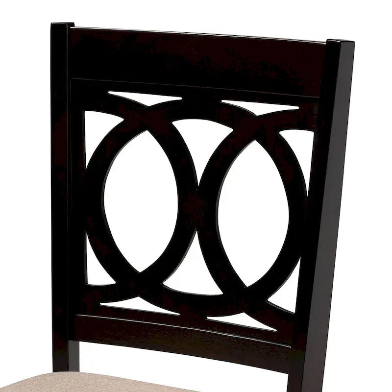 Kara Contemporary 5-Piece Wooden Dining Set - image 8