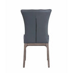 Set of 2 Contemporary Tufted Side Chairs with Sturdy Solid Wood Frame - image 9