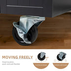 Futzca Kitchen Island Cart with Storage Cabinet and Drawers - Not Applicable - image 15