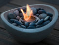 TerraFlame Table Top Fire Bowl - Wave - image 1