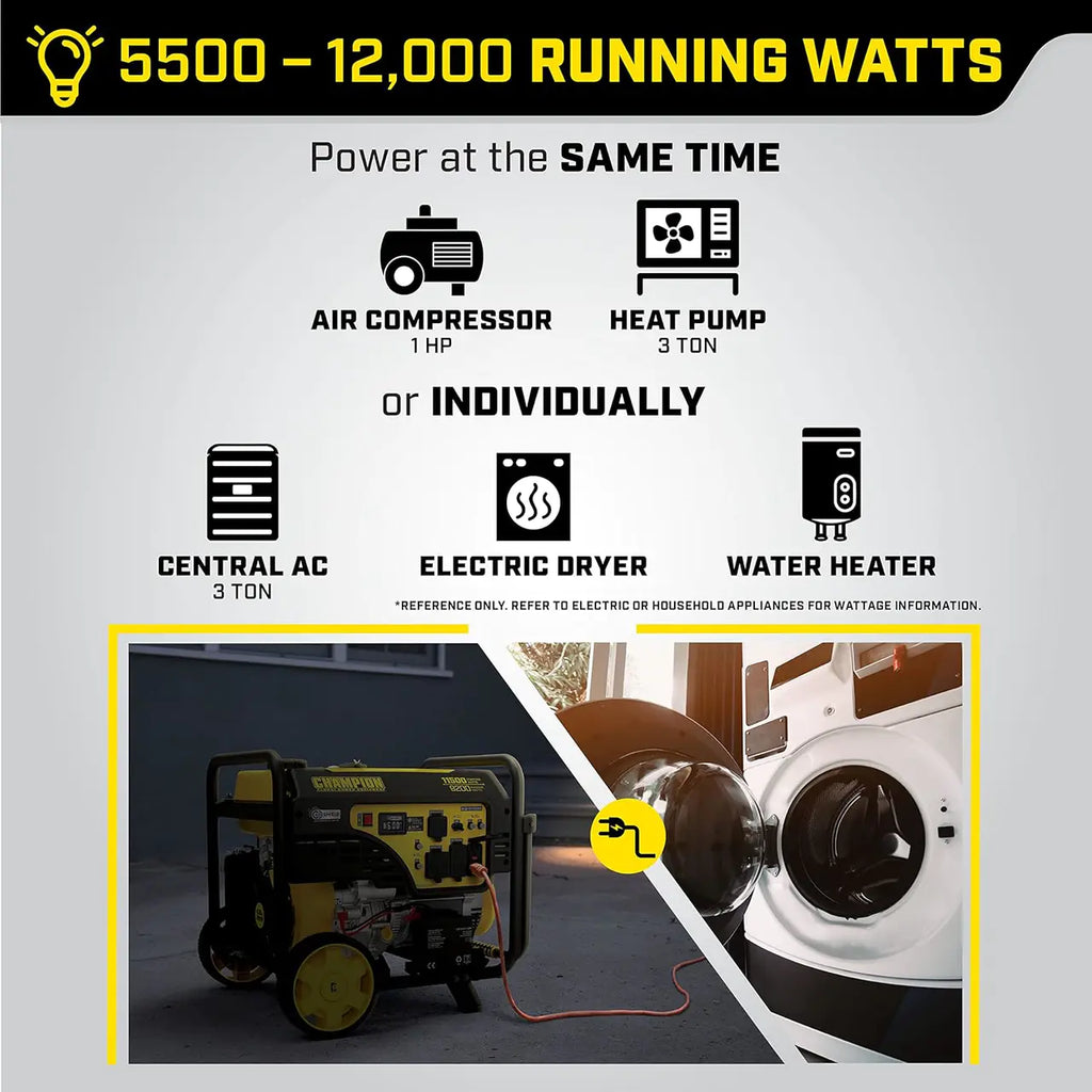 9000W Wireless Start Generator with CO Shield? - image 7