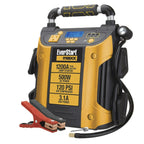 J5CPDE Jump Starter, Power Station, 1200 Peak Battery Amps with 500W Inverter and 120 PSI Compressor - image 1